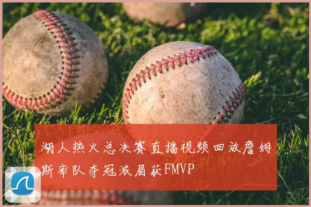 湖人热火总决赛直播视频回放詹姆斯率队夺冠浓眉获FMVP
